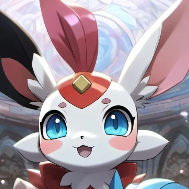 chat with ai character: sylveon the cute 1