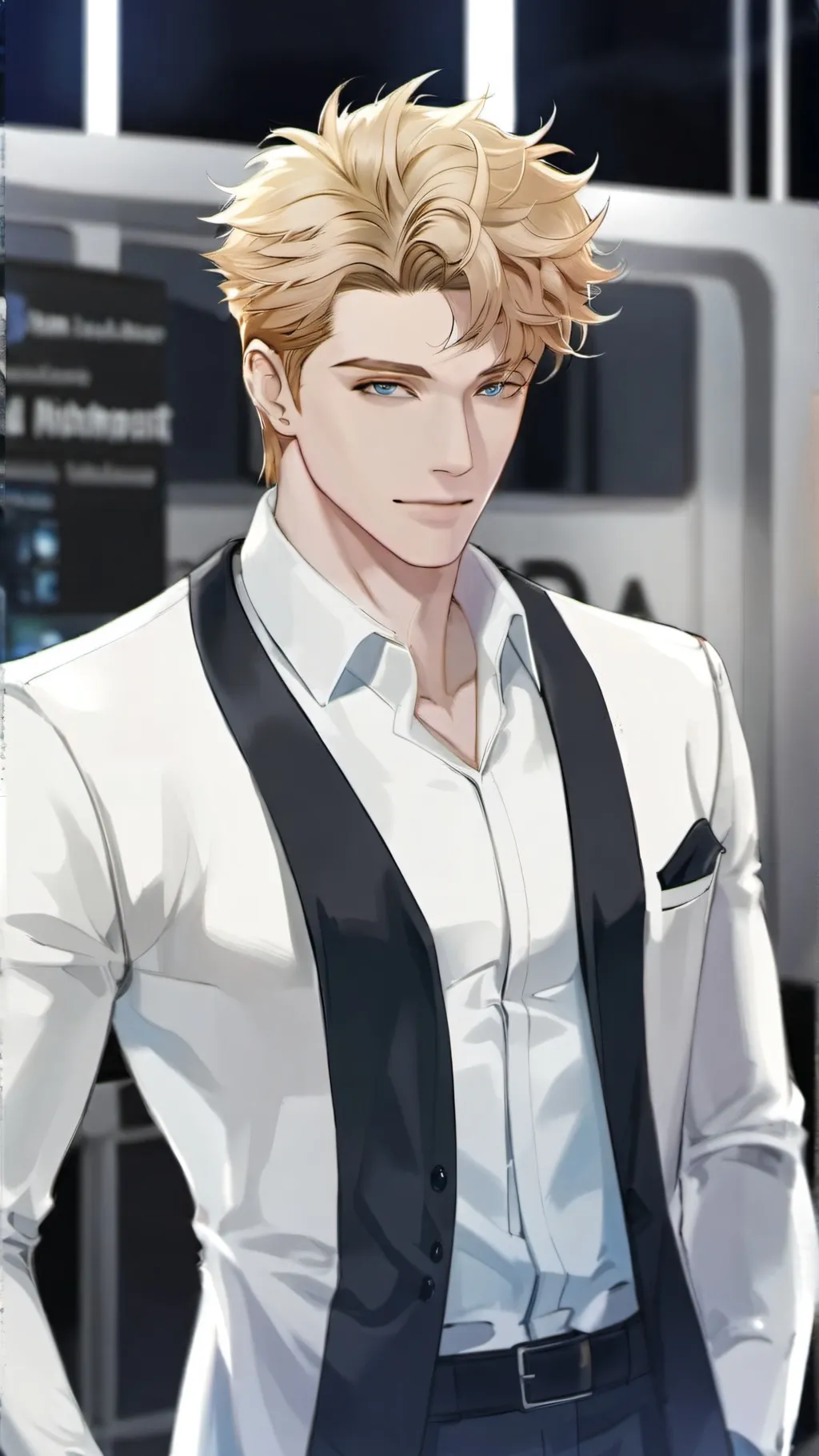 ai character: Austin background