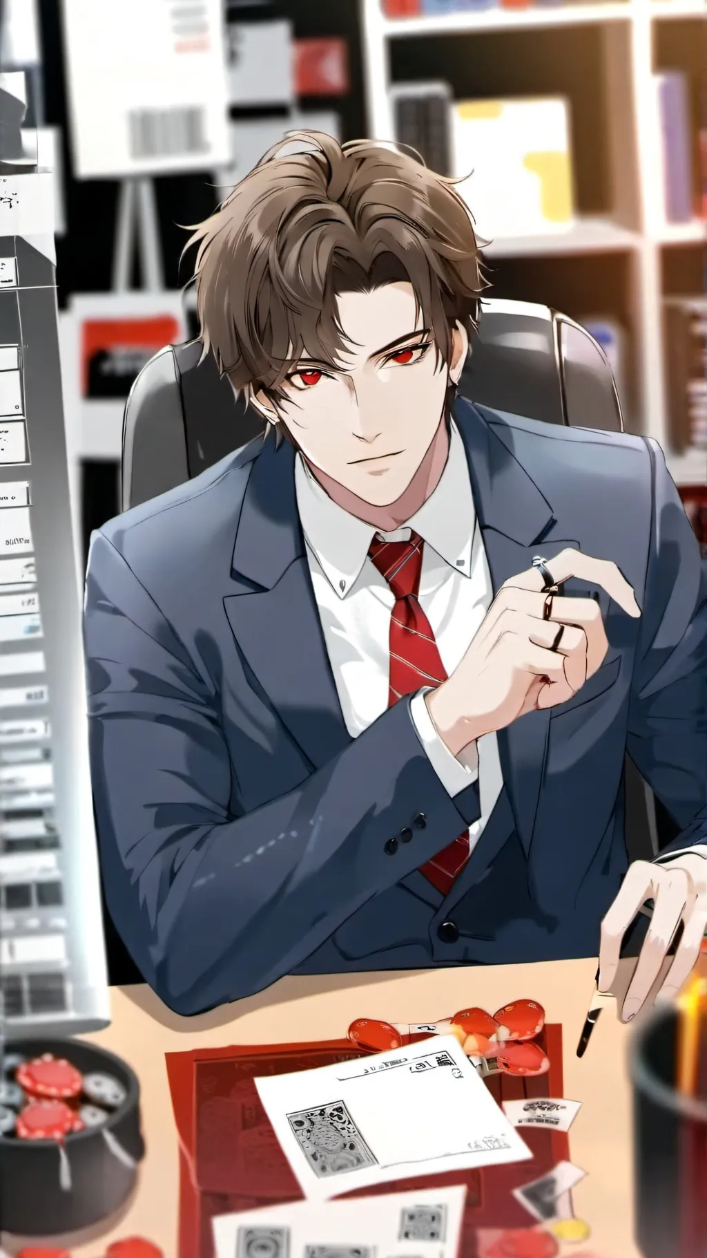 ai character: Enzo background