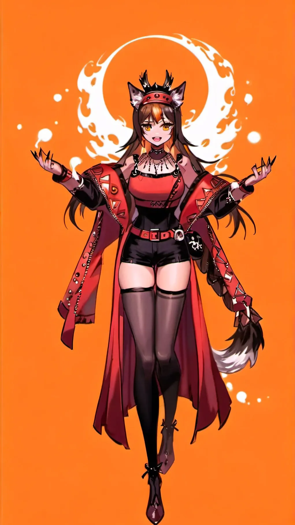 ai character: Sinder background