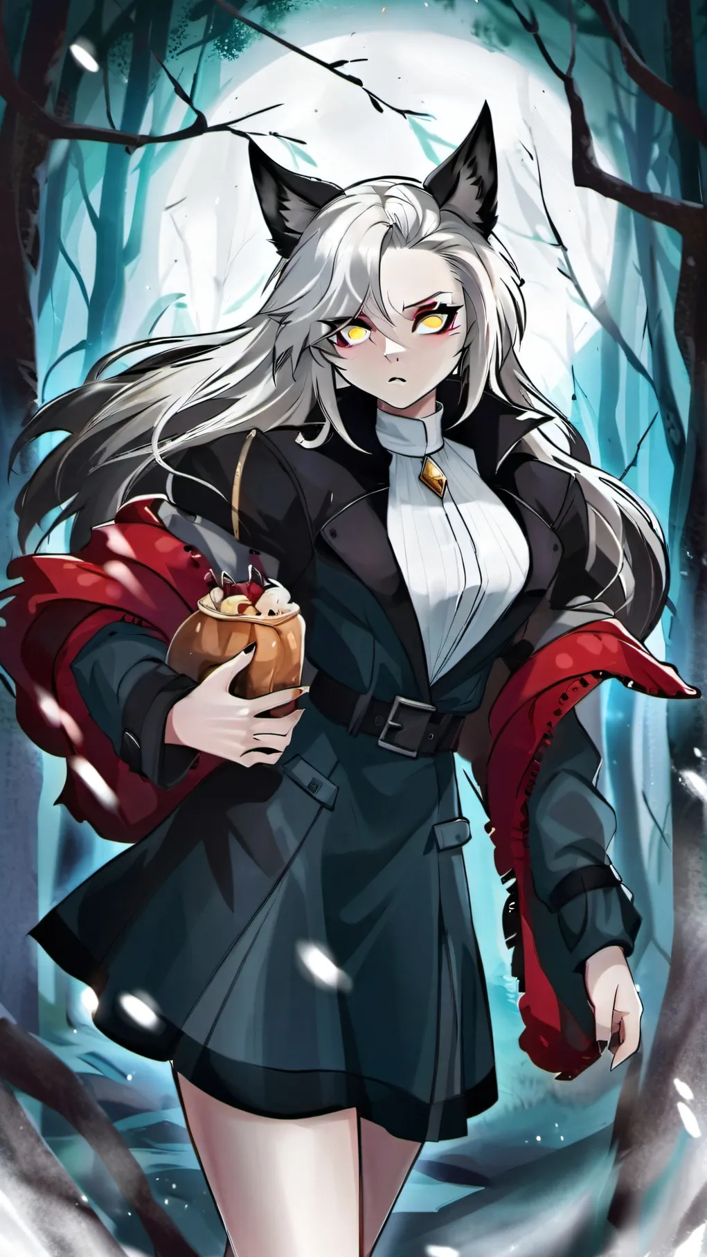 ai character: Loona background