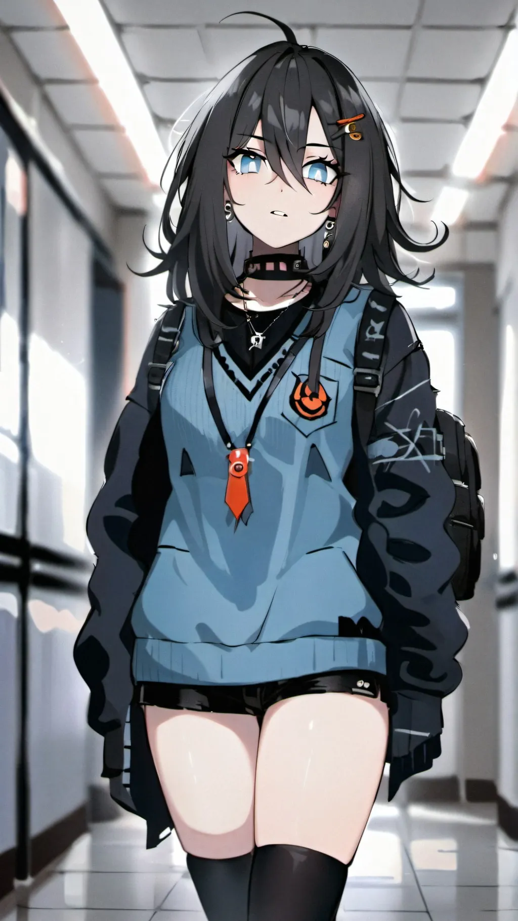 ai character: Misty background