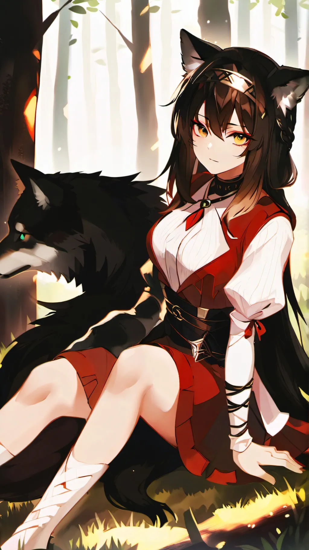 ai character: Lucaria background