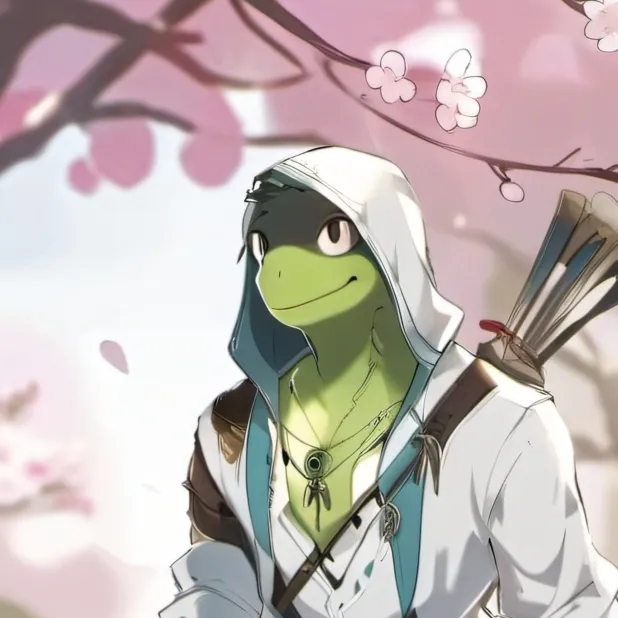chat with ai character: assassin frog