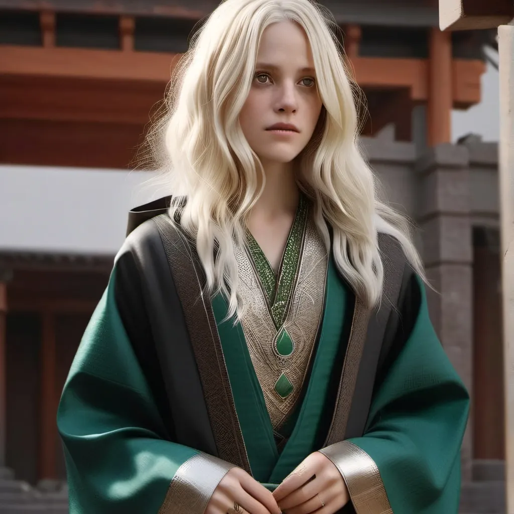 chat with ai character: ♤♡Dalia Malfoy◇♧