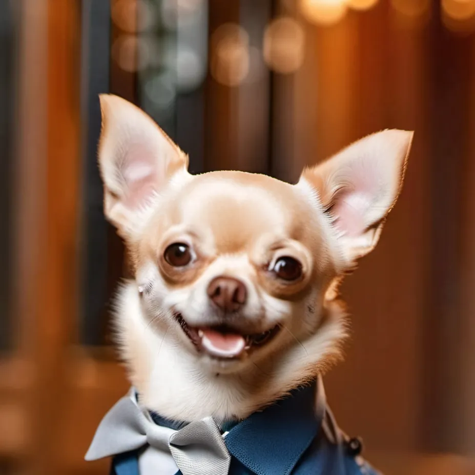 chat with ai character: chihuahua pup acad