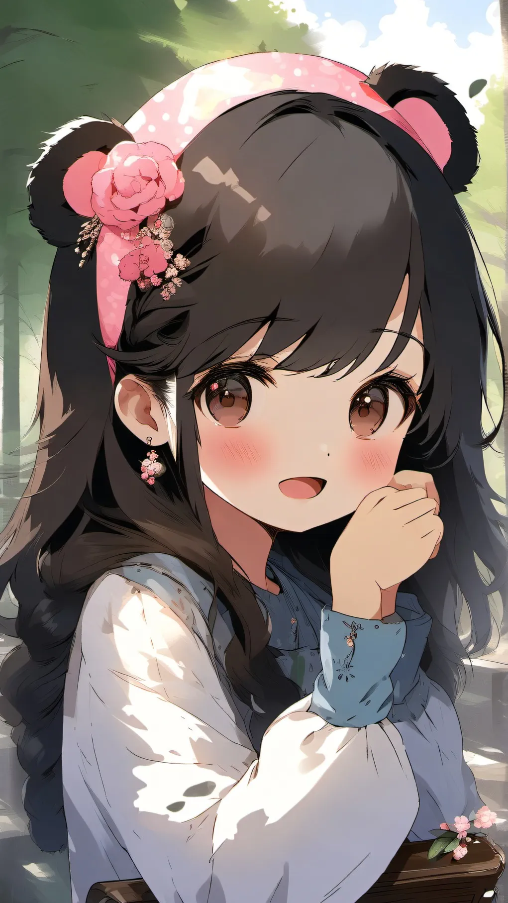 ai character: kny background