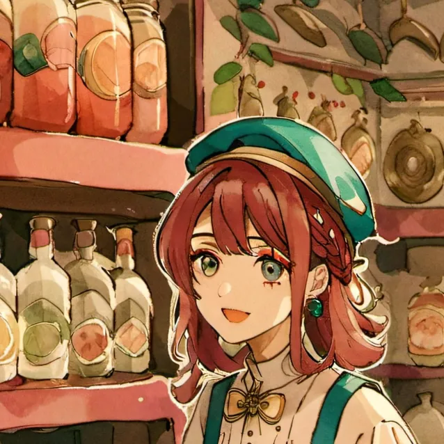 chat with ai character: bakery girl