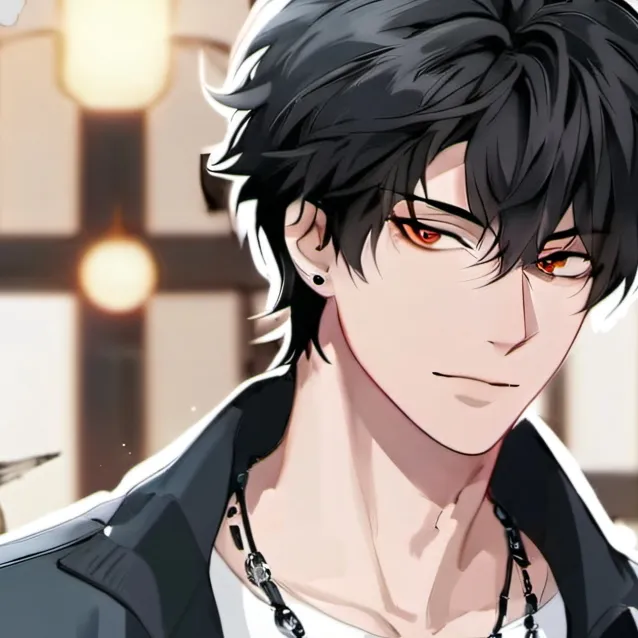 chat with ai character: 𝐁𝐋𝐀𝐊𝐄<3