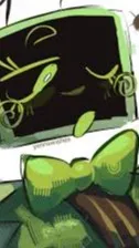 ai character: Vee: Dandy's World background
