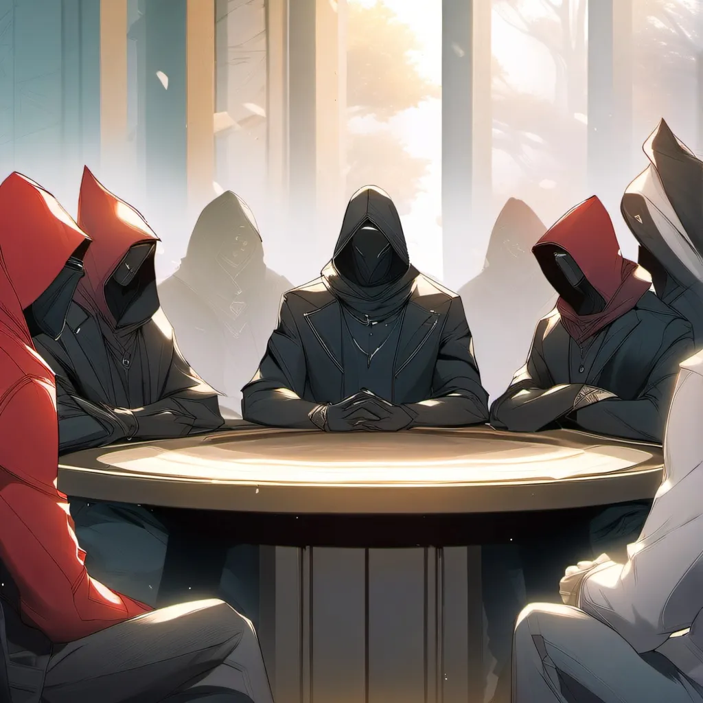 chat with ai character: The council.