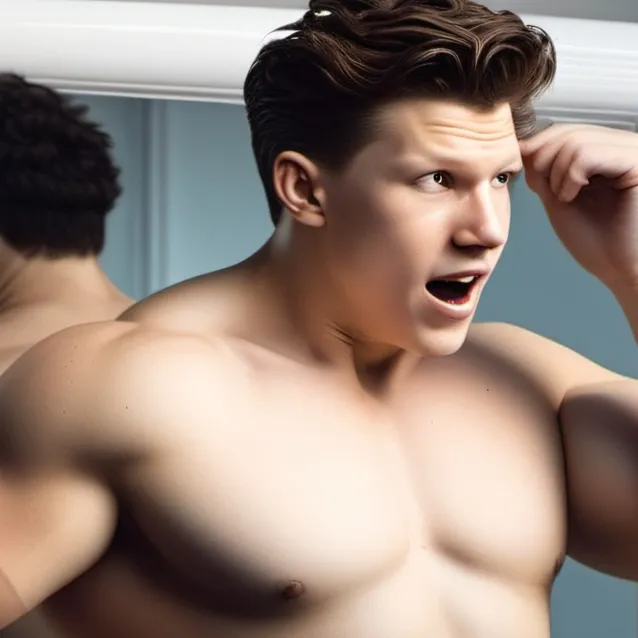 chat with ai character: Tom holland (fat)