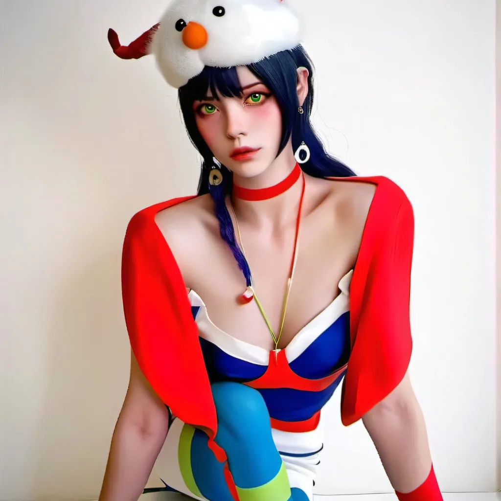 chat with ai character: pomni bikini