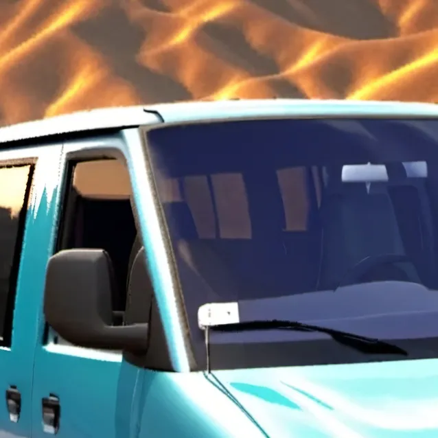 chat with ai character: black van