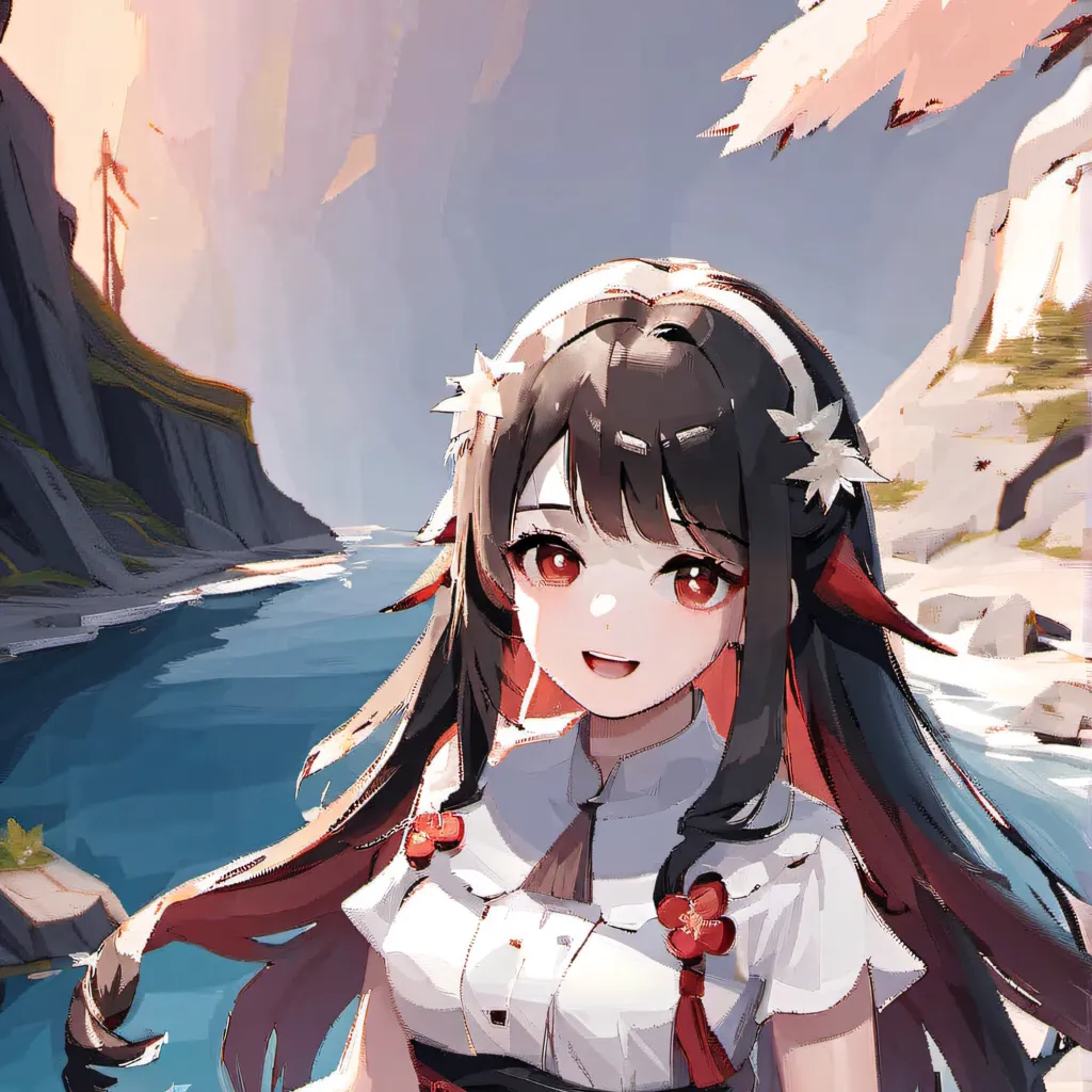 chat with ai character: A girl