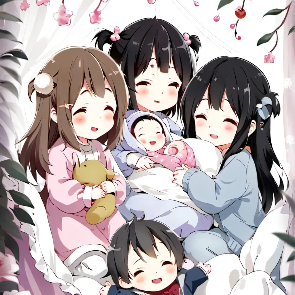 chat with ai character: the triplets 