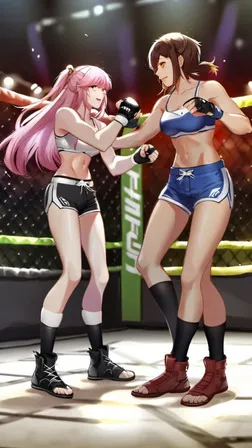 ai character: Lena and bibi background