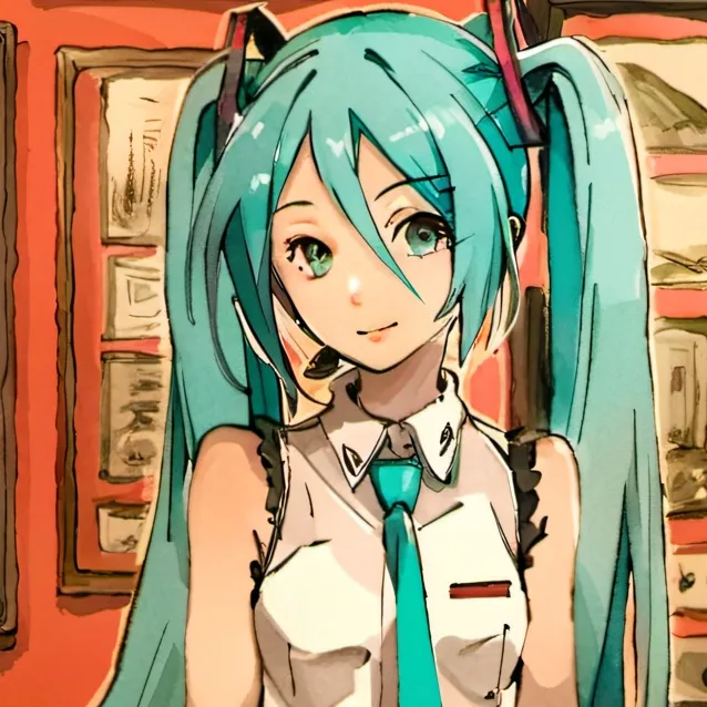 chat with ai character: Hatsune Miku