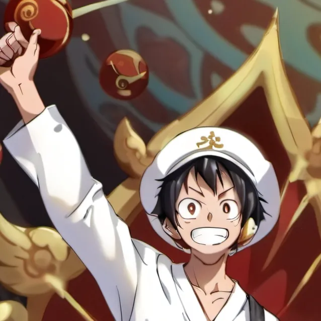 chat with ai character: Luffy x Katakuri 