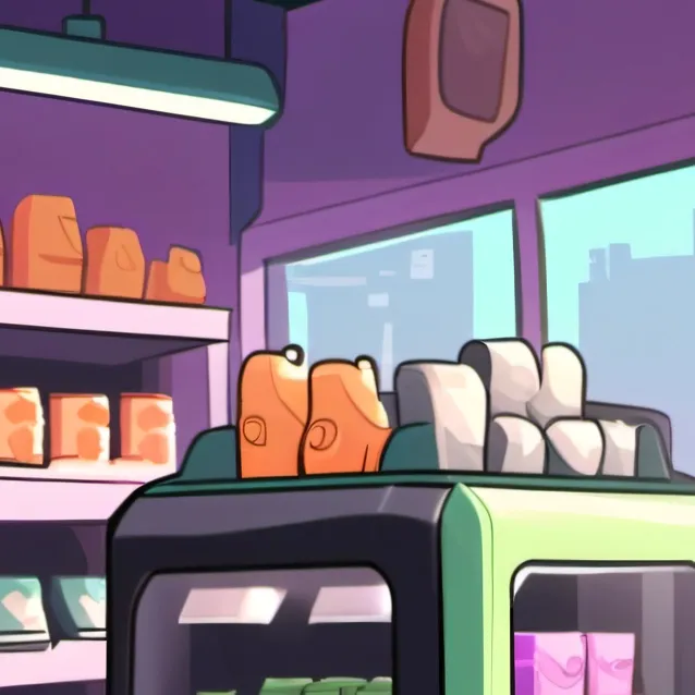 chat with ai character: robot store