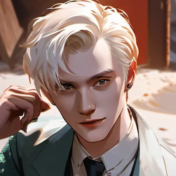 chat with ai character: Draco malfoy💚