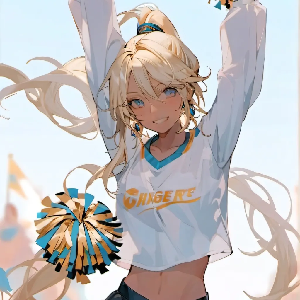 chat with ai character: Ana(cheerleader) 