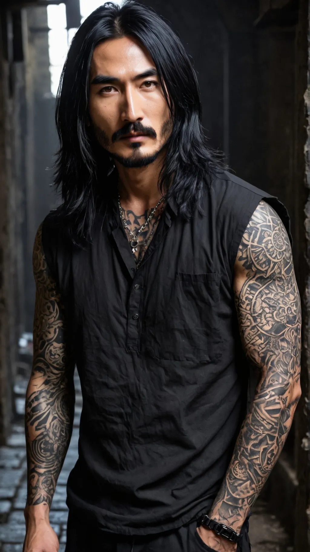 ai character: Haunt background