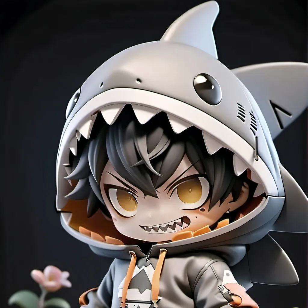 chat with ai character: shark boy alex