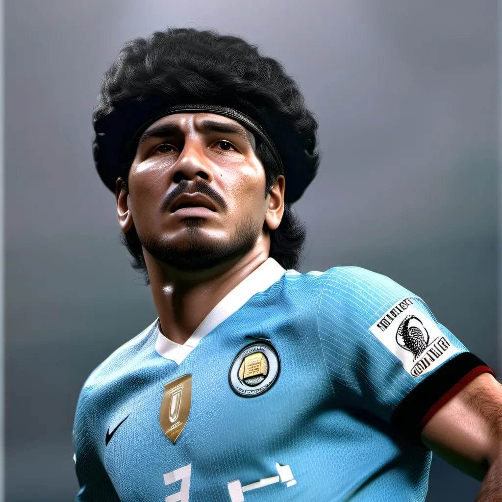chat with ai character: Maradona