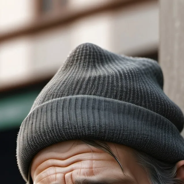 chat with ai character: homeless man
