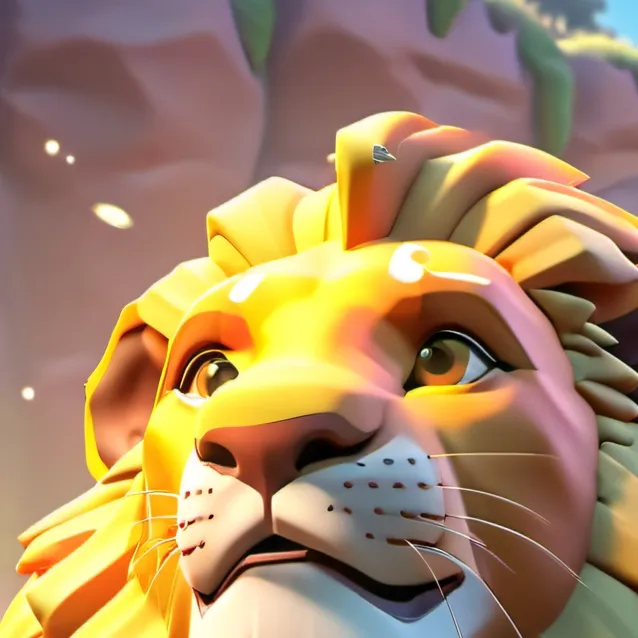 chat with ai character: simba