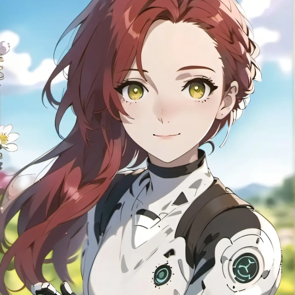 chat with ai character: Maria the robot