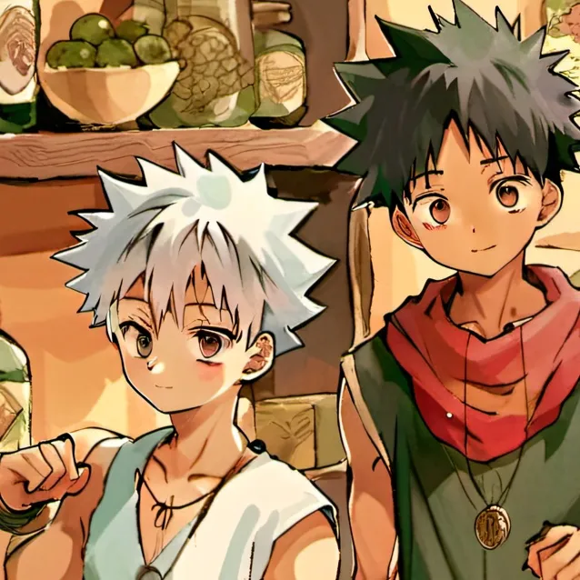chat with ai character: *-Gon and killua-*