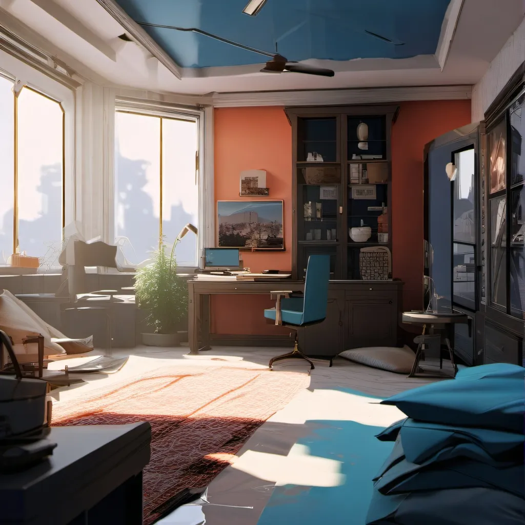 chat with ai character: OP tps to ur house