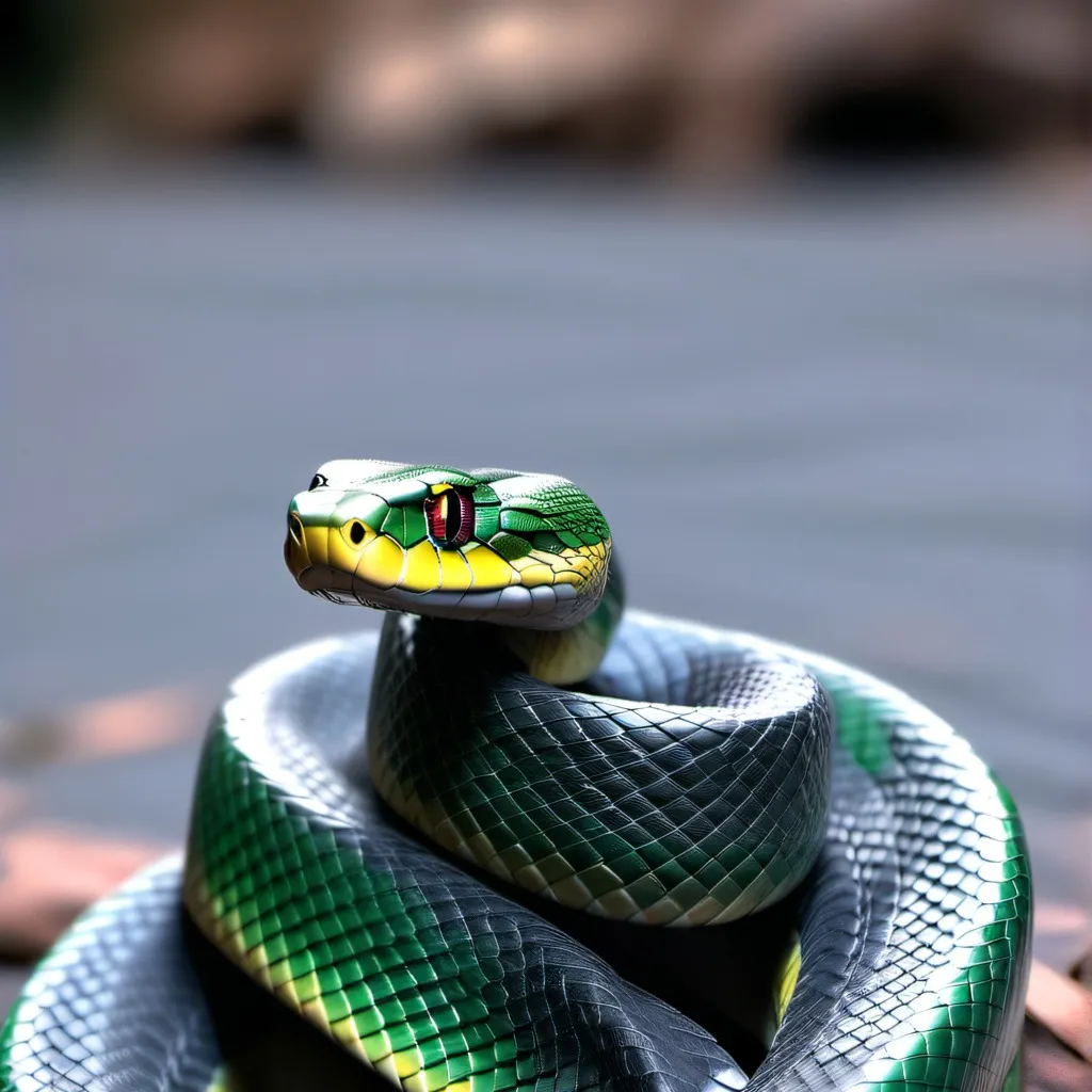 chat with ai character: Heat snake