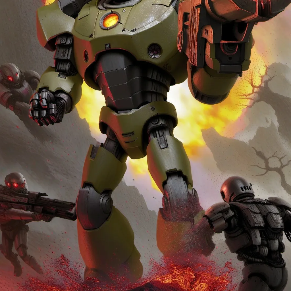 chat with ai character: DoomGuy