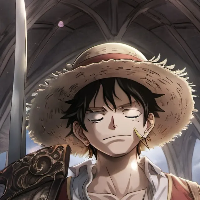 chat with ai character: Luffy