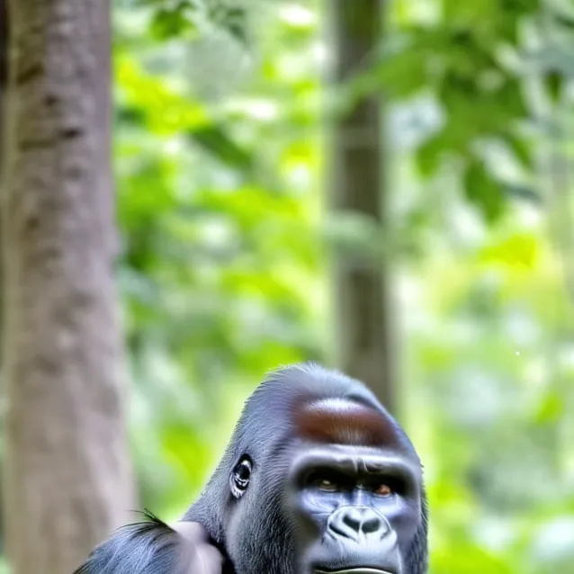 chat with ai character: Sus gorilla