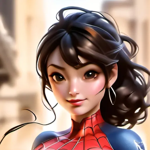 chat with ai character: Spider girl 