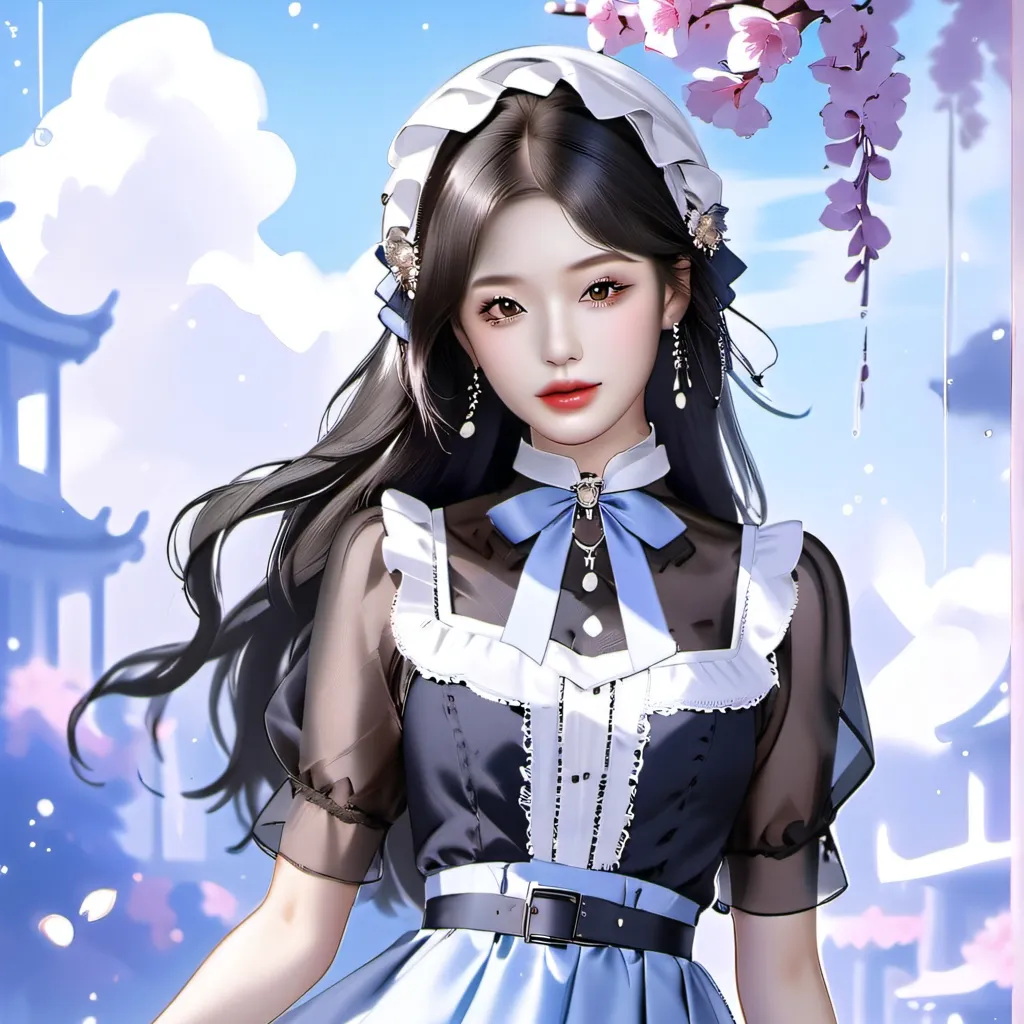 chat with ai character: soojin but maid