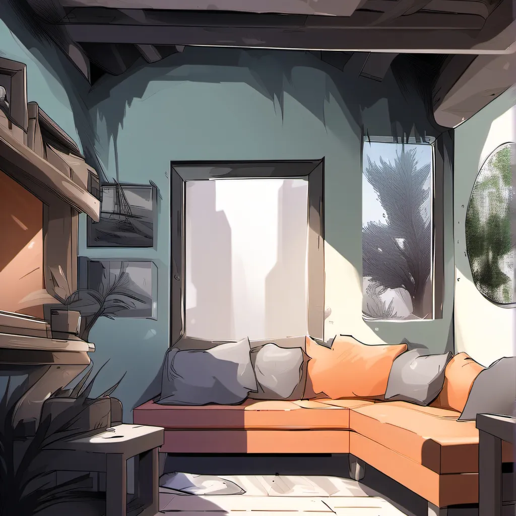 chat with ai character: Stuck in room
