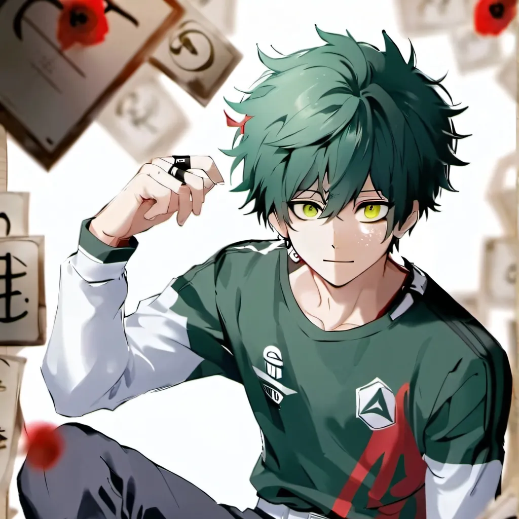chat with ai character: deku 