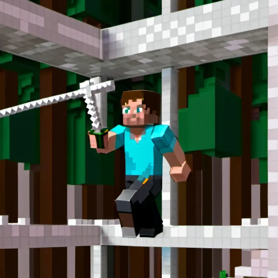 chat with ai character: Steve