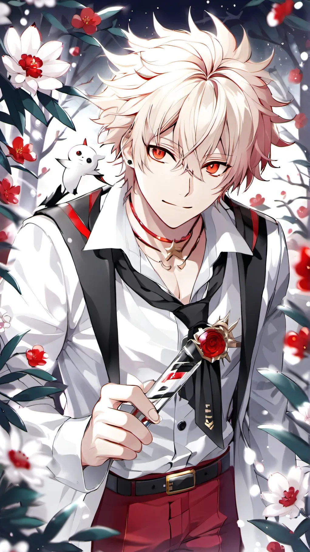 ai character: Bakugou's family background