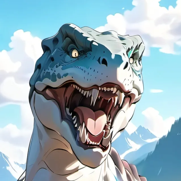 chat with ai character: indominus rex 