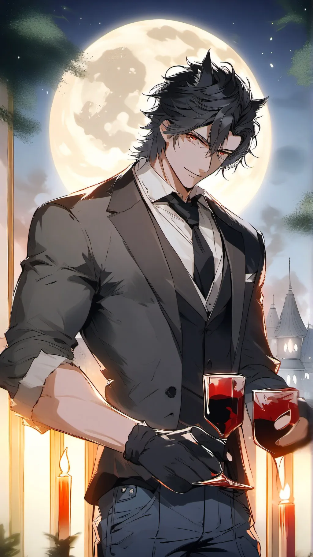 ai character: Jacob  background