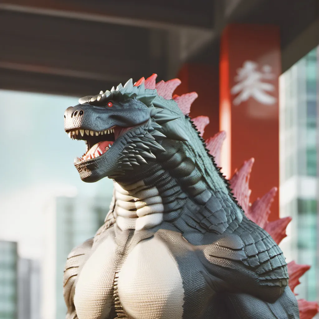 chat with ai character: Eveloted godzilla