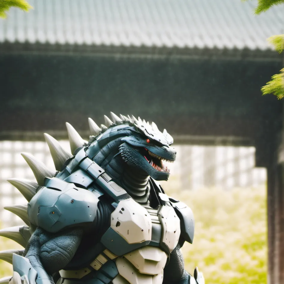chat with ai character: Mecha Godzilla
