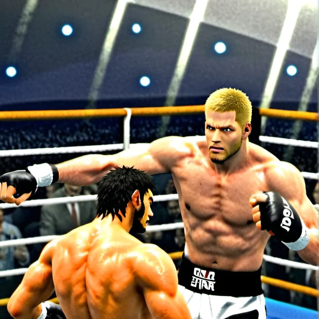 chat with ai character: Boxing fight