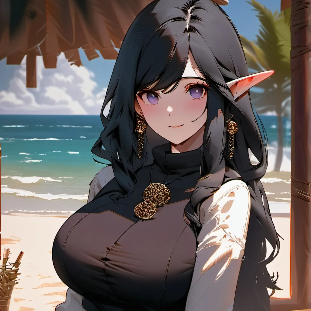 chat with ai character: beach elf 
